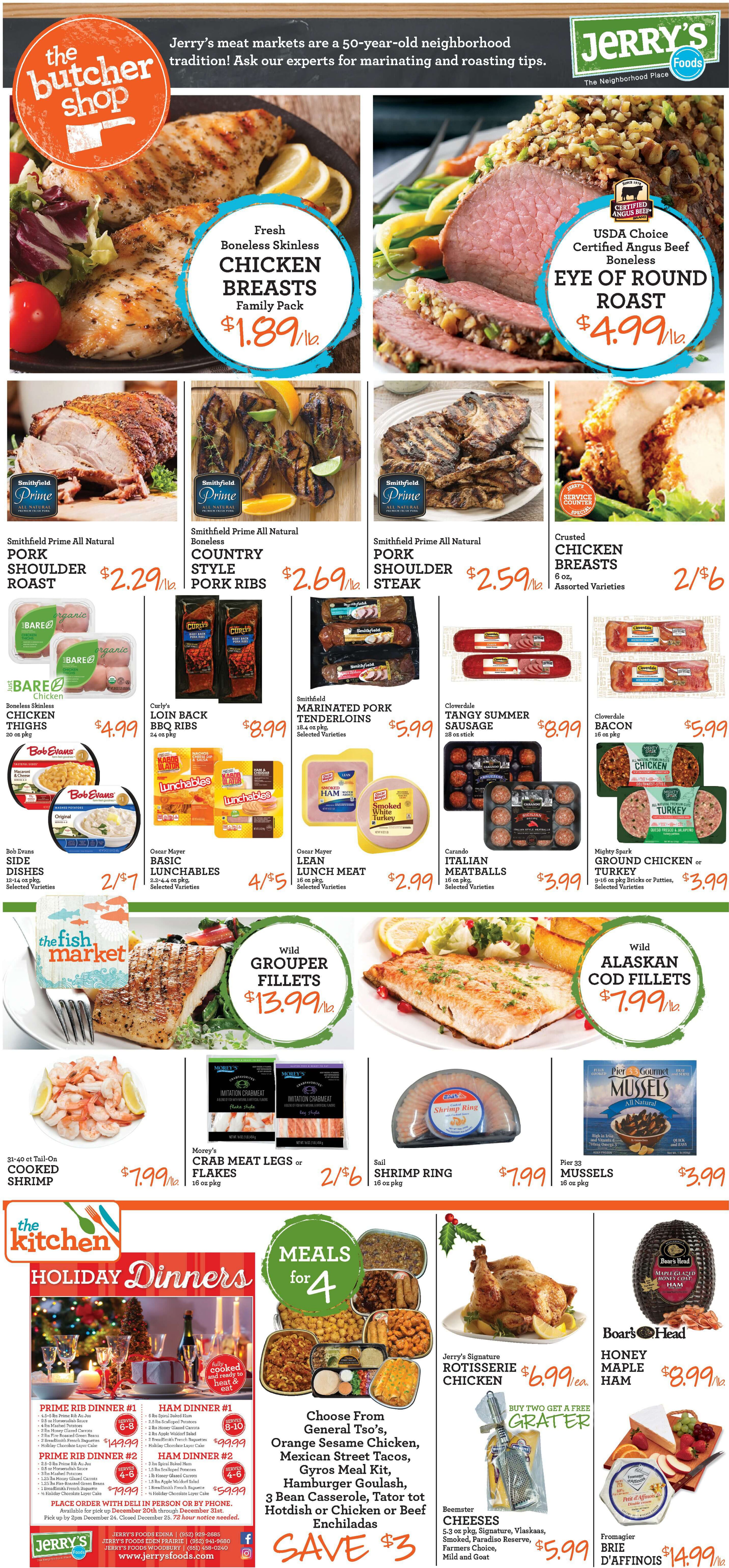 Jerry's Foods Holiday Weekly Ad Flyer December 6 to December 12, 2020