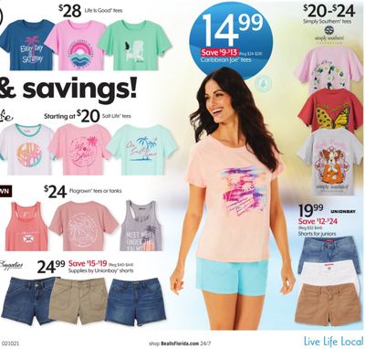 Bealls Florida Weekly Ad Flyer February 10 to February 16