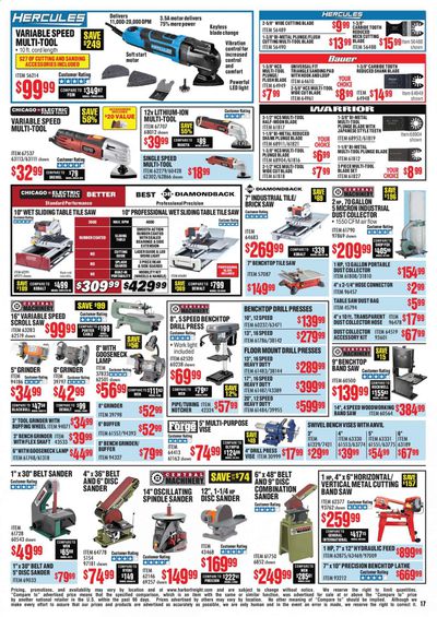 Harbor Freight Weekly Ad July 1 to July 31