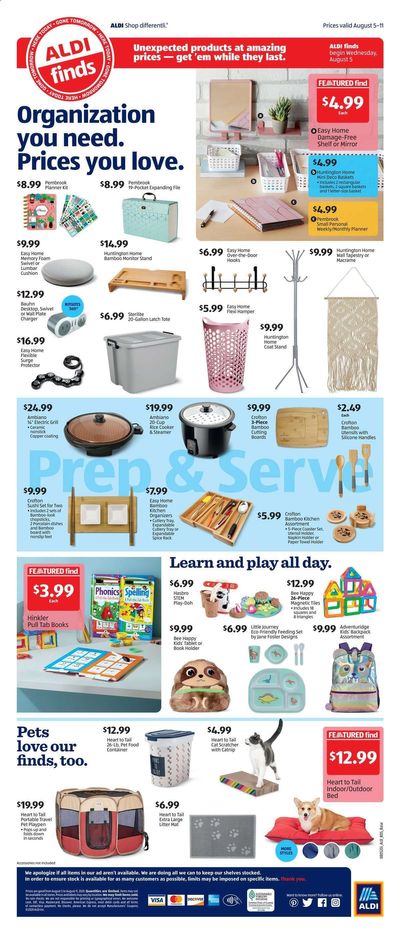 ALDI (TX) Weekly Ad August 5 to August 11